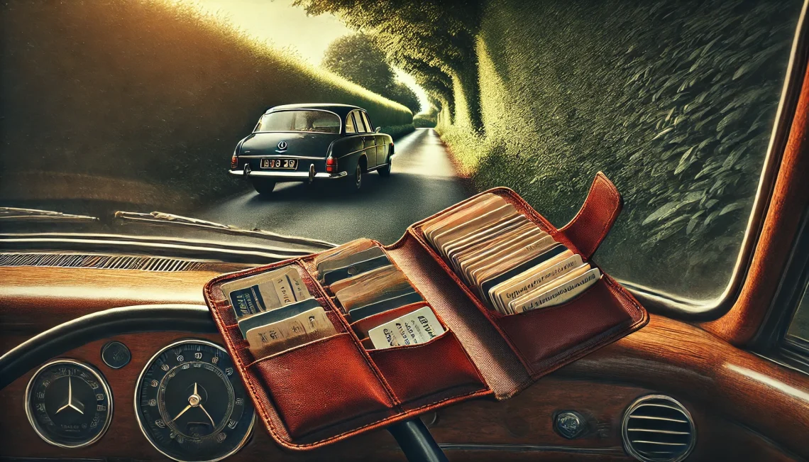 A well-worn card wallet filled with handwritten recommendations—trusted favorites over fleeting reviews. The lost art of personal curation, waiting to be rediscovered.